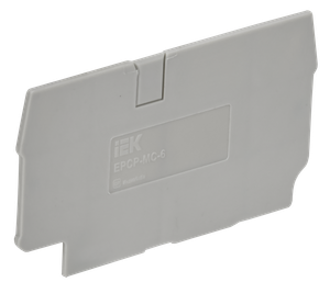 ARMAFIX Заглушка для колодки клеммной CP 10мм2 серая IEK (IEK) AF-CT20-00-K03-010-ZGL