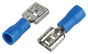 Разъем плоский NO-225-127 РпИм 2-250 изолированный «розетка» (упаковка 50 штук) (ЭРА) Б0063368