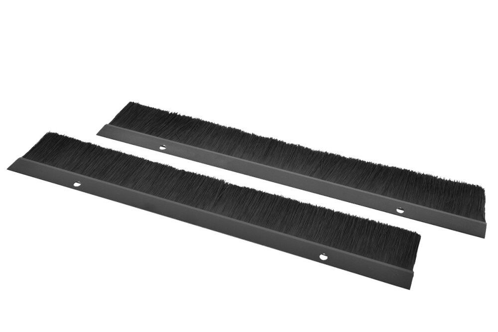 Комплект щеточного ввода в шкаф универсальный черный (ЦМО) КВ-Щ-55.420А-9005