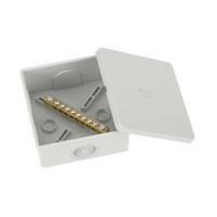 Коробка уравнивания потенциалов, 8 зажимов, 6 вводов, 20 мм, 80х80х40 мм, IP44 (DKC) NE3108