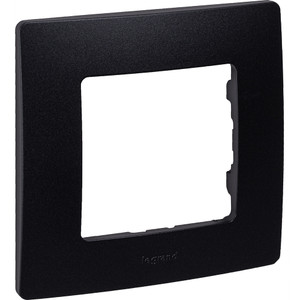 Рамка 1-местная антрацит ETIKA (IEK) 672581