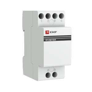 Трансформатор звонковый модульный BT-230В/12-12В 15ВА PROxima (EKF) bt-230/15va