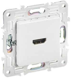 SKANDY Розетка HDMI SK-H01W арктический белый IEK (IEK) SK-H10-K01