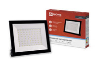 Прожектор светодиодный СДО-7 100 Вт 6500К IP65 черный IN HOME (IN-HOME) 4690612034652