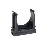 Крепеж-клипса черная d25мм Plast PROxima (10шт) (EKF) derj-z-25b