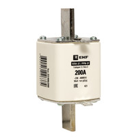 Вставка плавкая ППН-37 400/200А габарит 2 (EKF) fus-37/400/200