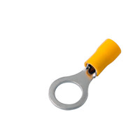 Наконечник кольцевой изолир  10.5 мм 4-6 кв мм (НКи 6.0-10 НКи5,5-10) желтый, REXANT (REXANT) 08-0055