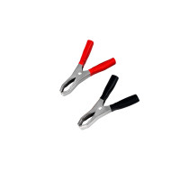 Зажим крокодил, длина 98 мм, ток 50A, 2 шт., пакет БОПП, (REXANT) 16-0018-9