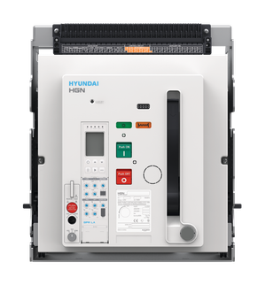 Воздушный выключатель серии HGS, арт. HGS20B3BM0C0S054MBAER (2000А, 3P, 85кА, выкатной c горизонтальным расположением шин, реле GPR-LP) (HD Hyundai Electric) HGS20B3BM0C0S054MAEAGAMB6BARU