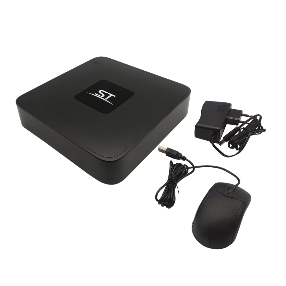 Видеорегистратор IP 5-канальный 6Мп 1 HDD вер.2 (Space Technology) ST-NVR-V0506K15 PRO TOWN (версия 2)