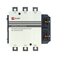 Контактор КТЭ 115А катушка управления 230В АС NO (EKF) ctr-b-115