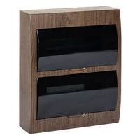 Щит распределительный навесной ЩРН-П-24 темное дерево IP41 PROxima (EKF) pb40-n-24-dark