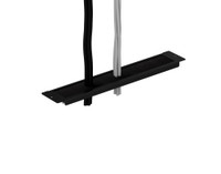 Ввод щеточный кабельный универсальный для настенных шкафов серии WP и напольных шкафов серии SL. MR. цвет черный (RAL 9004) (SYSMATRIX) BE 0501.900