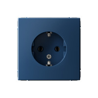 ARTGALLERY розетка с заземлением, 16А, механизм, аквамарин (Systeme Electric) GAL001143