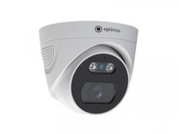 Видеокамера IP 2Мп купольная с PoE ИК-25м микрофон (2.8мм) (Optimus CCTV) IP-S042.1(2.8)MPC