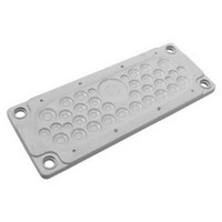 Ввод кабельный пластик V0 UL94 IP65 +130 - 40 36 отверстий (DKC) R5HTKC36