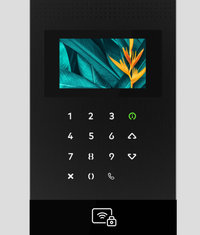 Панель вызывная IP видеодомофона многоабонентская (BAS-IP) AA-12FB BLACK