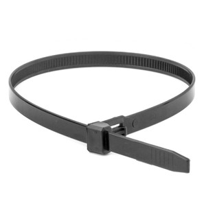 Хомут P6.6 многоразовый, черный 7,6x250 (100 шт./упак) (DKC) 25352SR