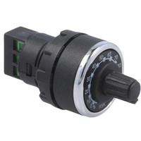 Потенциометр однооборотный сопротивление 5 кОМ металлокерамика, B 250 В AC, 4А, IP65 (EMAS) BPR05K