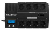 Источник бесперебойного питания line-interactive BR 1200Ва/720Вт фазы 1/1 51 мин Tower Schuko USB (CyberPower) BR1200ELCD