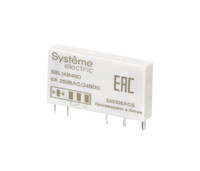 Реле интерфейсное 1CO,6 A, 24 В DC (Systeme Electric) SSL1AB4BD