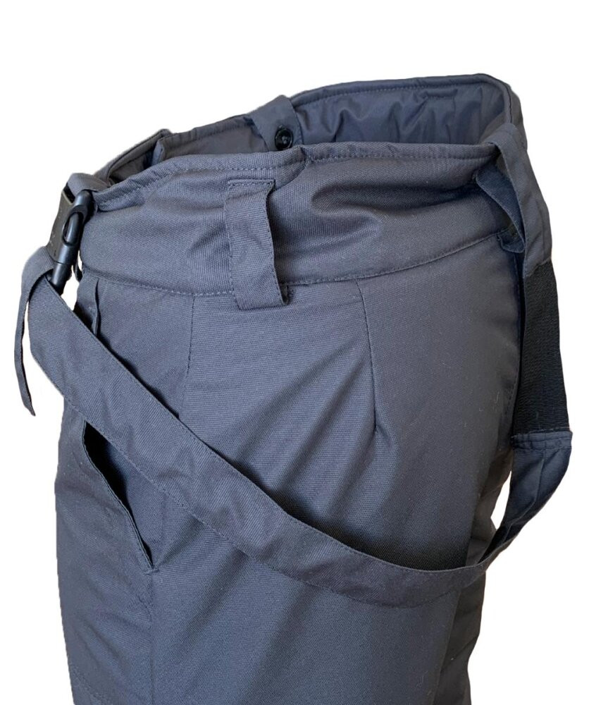 Брюки утеплённые мужские ИТР цв. т.серый, лимон 56-58 112-116/170-176 (Эталон-Спецодежда) 130680