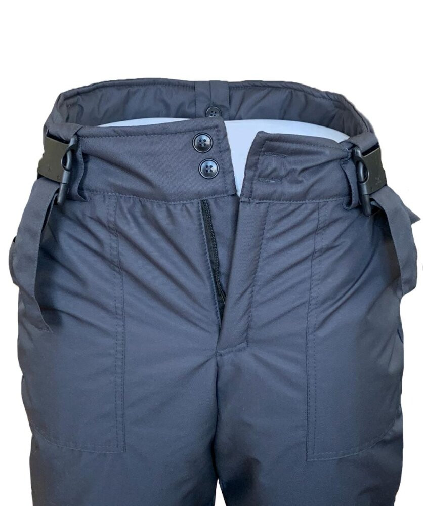 Брюки утеплённые мужские ИТР цв. т.серый, лимон 56-58 112-116/170-176 (Эталон-Спецодежда) 130680