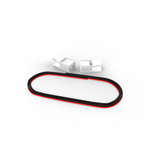 Набор коннектров для светодиодной ленты 8-10мм провод 30мм Basic (GAUSS) BT401