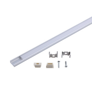 Профиль для светодиодной ленты 1000х15х6мм прямой Аксессуары (GAUSS) BT410