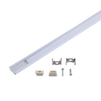 Профиль для светодиодной ленты 2000х22х6мм врезной глубокий Аксессуары (GAUSS) BT414