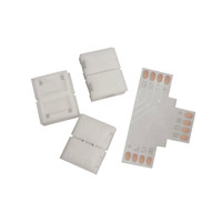 Набор коннекторов для светодиодной RGB ленты 5050 10мм Т-образный RGB 3014/5050/5060/5630 Basic (GAUSS) BT430