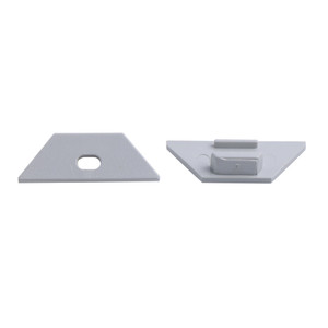 Заглушки для углового профиля светодиодной ленты 2 заглушки в пакете Аксессуары (GAUSS) BT482