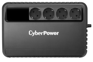 Источник бесперебойного питания line-interactive BU 1000Ва/600Вт фазы 1/1 45 мин Tower Schuko (CyberPower) BU1000E