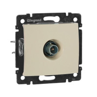 Розетка TV тип звезда слоновая кость VALENA (IEK) 774329