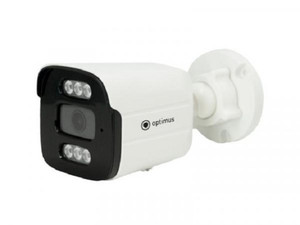 Видеокамера IP 4Мп цилиндрическая с PoE ИК-30м микрофон (2.8мм) (Optimus CCTV) IP-E014.0(2.8)MPC