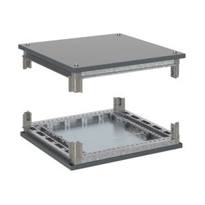 Комплект, крыша и основание, для оцинкованных шкафов CQE, 400X400 мм (DKC) R5GTB44