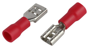 Разъем плоский NO-225-124 РпИм 1.25-5.0-0.8 изолированный «розетка» (упаковка 50 штук) (ЭРА) Б0063369