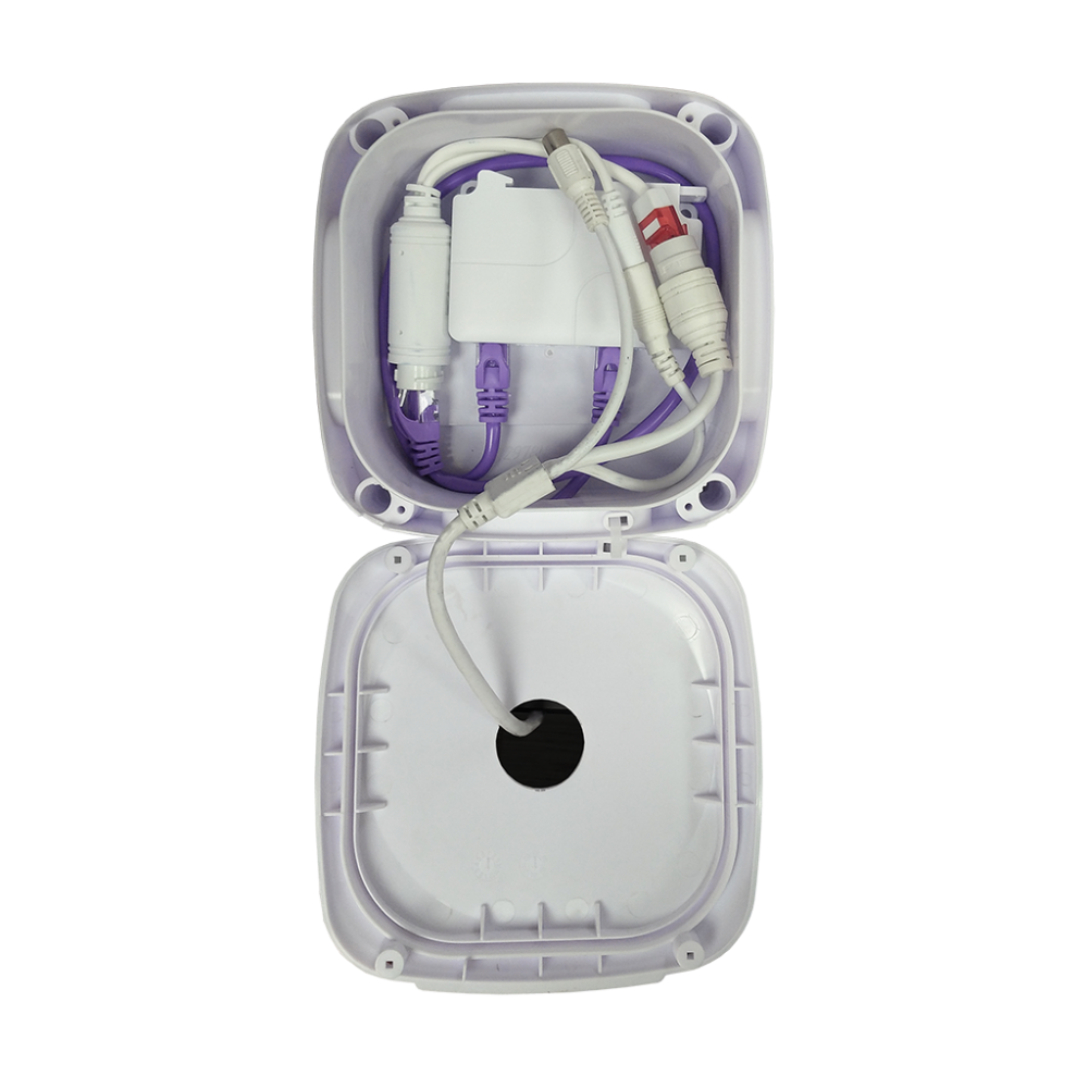 Коробка монтажная универсальная для видеокамер (Space Technology) ST-K07 Белая