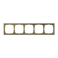 ARTGALLERY рамка 5-постовая, золото (Systeme Electric) GAL001605