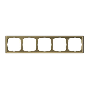 ARTGALLERY рамка 5-постовая, золото (Systeme Electric) GAL001605