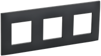 SKANDY Рамка 3-местная SK-F03G графит IEK (IEK) SK-M32-K53
