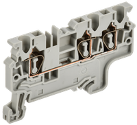 ARMAFIX Клемма пружинная CX2.5-4 2,5мм2 четырехконтактная серая IEK (IEK) AF-CT40-00-4-K03-002