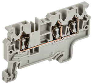 ARMAFIX Клемма пружинная CX2.5-4 2,5мм2 четырехконтактная серая IEK (IEK) AF-CT40-00-4-K03-002