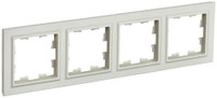 BRITE Рамка 4 поста РУ-4-БрКр бежевый (IEK) BR-M42-K10