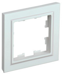 BRITE Рамка 1 пост РУ-1-БрЖ жемчуг (IEK) BR-M12-K36