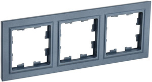 BRITE Рамка 3 поста РУ-3-БрМ маренго (IEK) BR-M32-K35