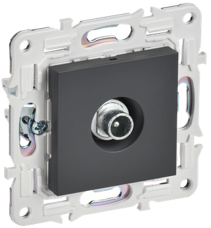 SKANDY Розетка TV проходная SK-A17T титан IEK (IEK) SK-A10-P-K48