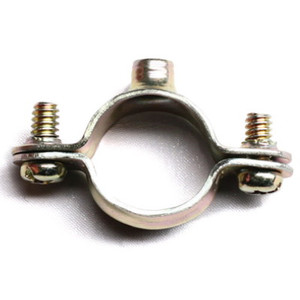 Хомут стальной с внутренней резьбой М6 диам.25-26мм (DKC) 58026