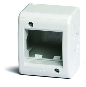 VIVA Коробка модульная настенная для электроустановочных изделий IP40 2 модуля (DKC) 54640