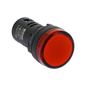Лампа AD16-22HS LED матрица 22мм красный (EKF) ledm-ad16-r